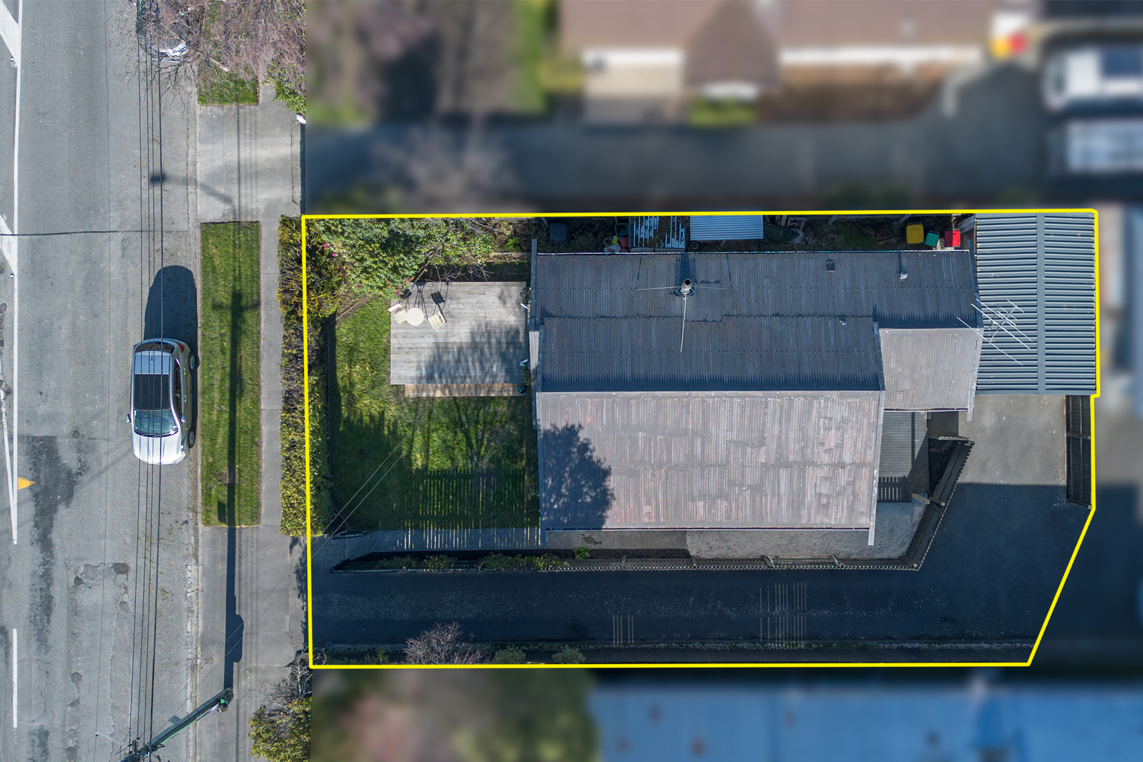 Selwyn Street Drone Top View